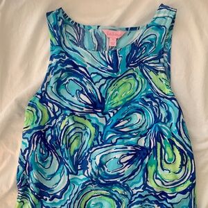 Lilly Pulitzer Sonya Fringe tank NWT - Sparkling BL